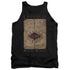 HARRY POTTER/MARAUDERS MAP WORDS - ADULT TANK - BLACK