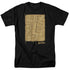 HARRY POTTER/MARAUDER'S MAP INTERIOR - S/S ADULT 18/1 - BLACK