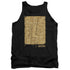 HARRY POTTER/MARAUDERS MAP INTERIOR - ADULT TANK - BLACK