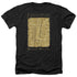 HARRY POTTER/MARAUDERS MAP INTERIOR WORDS - ADULT HEATHER - BLACK