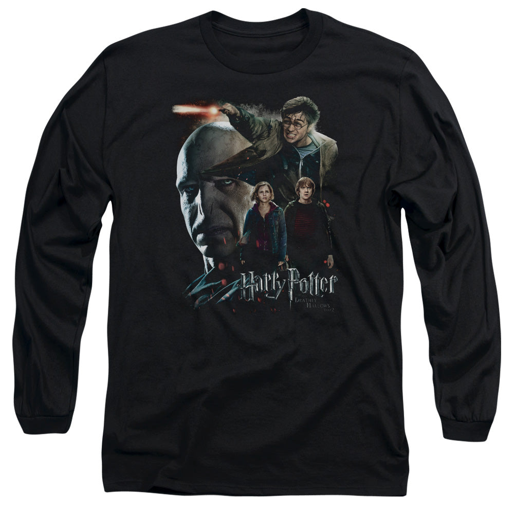 HARRY POTTER/FINAL FIGHT -  L/S ADULT 18/1  - BLACK