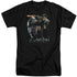 HARRY POTTER/FINAL FIGHT - S/S ADULT TALL 18/1 - BLACK