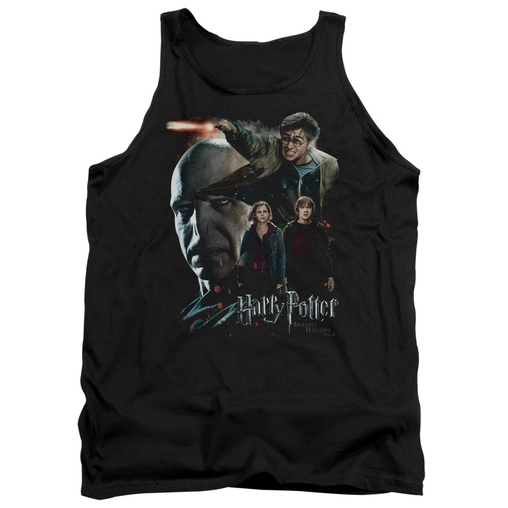 HARRY POTTER/FINAL FIGHT - ADULT TANK - BLACK