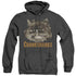 HARRY POTTER/CROOKSHANKS - ADULT HEATHER HOODIE - BLACK