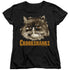 HARRY POTTER/CROOKSHANKS - S/S WOMENS TEE - BLACK