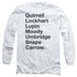 HARRY POTTER/PROFESSORS -  L/S ADULT 18/1  - WHITE
