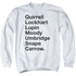 HARRY POTTER/PROFESSORS - ADULT CREWNECK SWEATSHIRT - WHITE