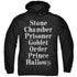 HARRY POTTER/TITLES - ADULT PULLOVER HOODIE - BLACK