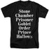 HARRY POTTER/TITLES - S/S ADULT TALL 18/1 - BLACK