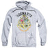 HARRY POTTER/HOGWARTS CREST - ADULT PULLOVER HOODIE - ATHLETIC HEATHER