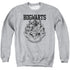 HARRY POTTER/HOGWARTS ATHLETIC - ADULT CREWNECK SWEATSHIRT - ATHLETIC HEATHER