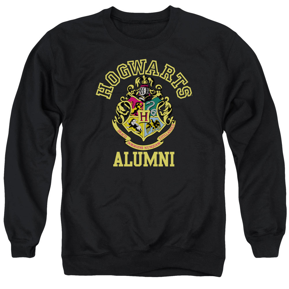 HARRY POTTER/HOGWARTS ALUMNI - ADULT CREWNECK SWEATSHIRT - BLACK