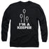 HARRY POTTER/KEEPER -  L/S ADULT 18/1  - BLACK