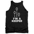 HARRY POTTER/KEEPER - ADULT TANK - BLACK