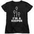 HARRY POTTER/KEEPER - S/S WOMENS TEE - BLACK