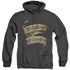 HARRY POTTER/MISCHIEF MANAGED - ADULT HEATHER HOODIE - BLACK