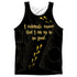 HARRY POTTER/MARAUDERS MAP (FRONT/BACK PRINT) - ADULT POLY TANK TOP - MULTI