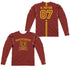 HARRY POTTER/POTTER SWEATER (FRONT/BACK PRINT) - L/S ADULT POLY CREW  - MULTI