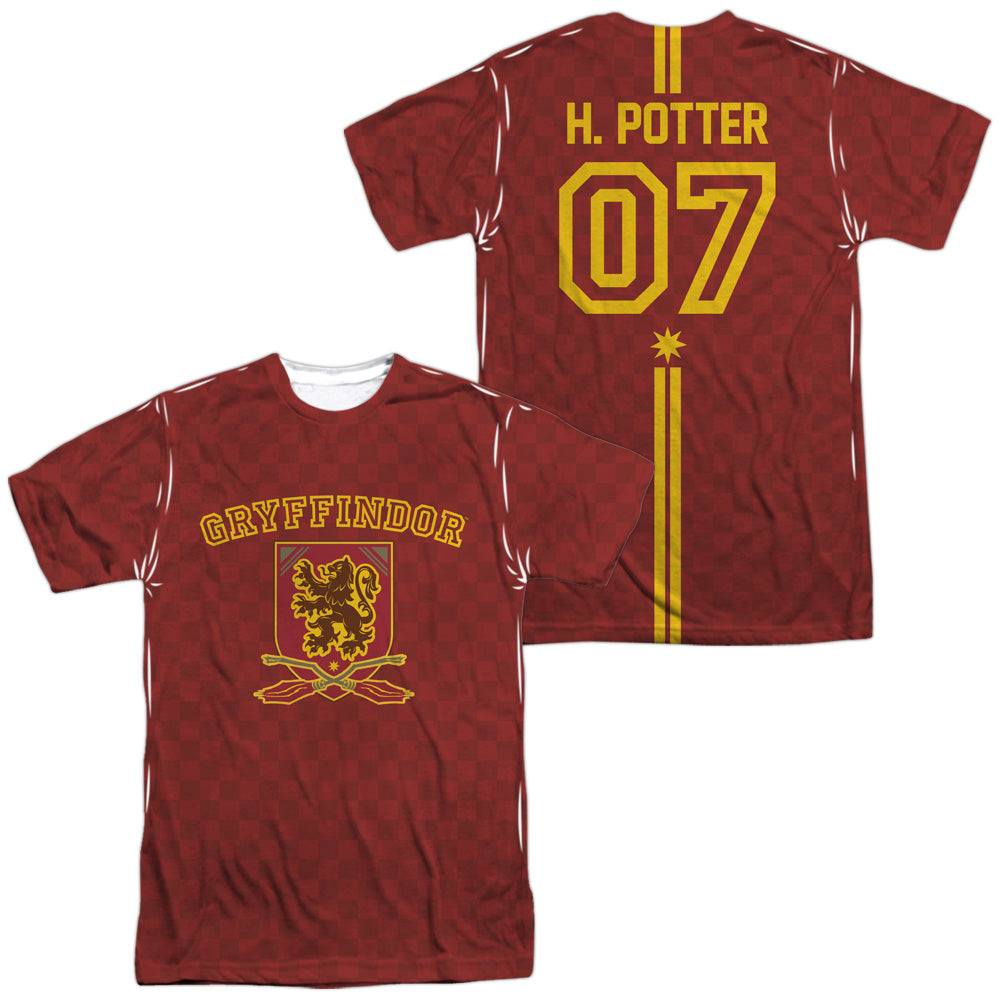 HARRY POTTER/POTTER SWEATER (FRONT/BACK PRINT) - S/S ADULT POLY CREW - MULTI