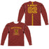 HARRY POTTER/WEASLEY SWEATER (FRONT/BACK PRINT) - L/S ADULT POLY CREW  - MULTI