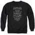 HARRY POTTER/HAPPINESS - ADULT CREWNECK SWEATSHIRT - BLACK