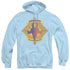 HARRY POTTER/WIZARD WHEEZES - ADULT PULLOVER HOODIE - LIGHT BLUE