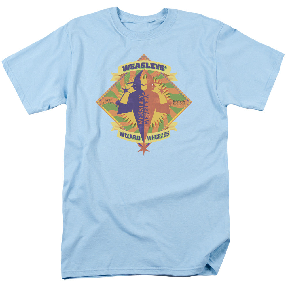 HARRY POTTER/WIZARD WHEEZES - S/S ADULT 18/1 - LIGHT BLUE