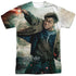 HARRY POTTER/HARRY VS VOLDEMORT (FRONT/BACK PRINT) - S/S ADULT POLY CREW - MULTI
