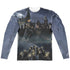 HARRY POTTER/HOGWARTS (FRONT/BACK PRINT) - L/S ADULT POLY CREW  - MULTI