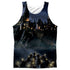 HARRY POTTER/HOGWARTS (FRONT/BACK PRINT) - ADULT POLY TANK TOP - MULTI