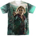 HARRY POTTER/HERMIONE FINAL BATTLE (FRONT/BACK PRINT) - S/S ADULT POLY CREW - MULTI