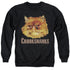 HARRY POTTER/CROOKSHANKS COLOR - ADULT CREWNECK SWEATSHIRT - BLACK