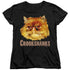 HARRY POTTER/CROOKSHANKS COLOR - S/S WOMENS TEE - BLACK