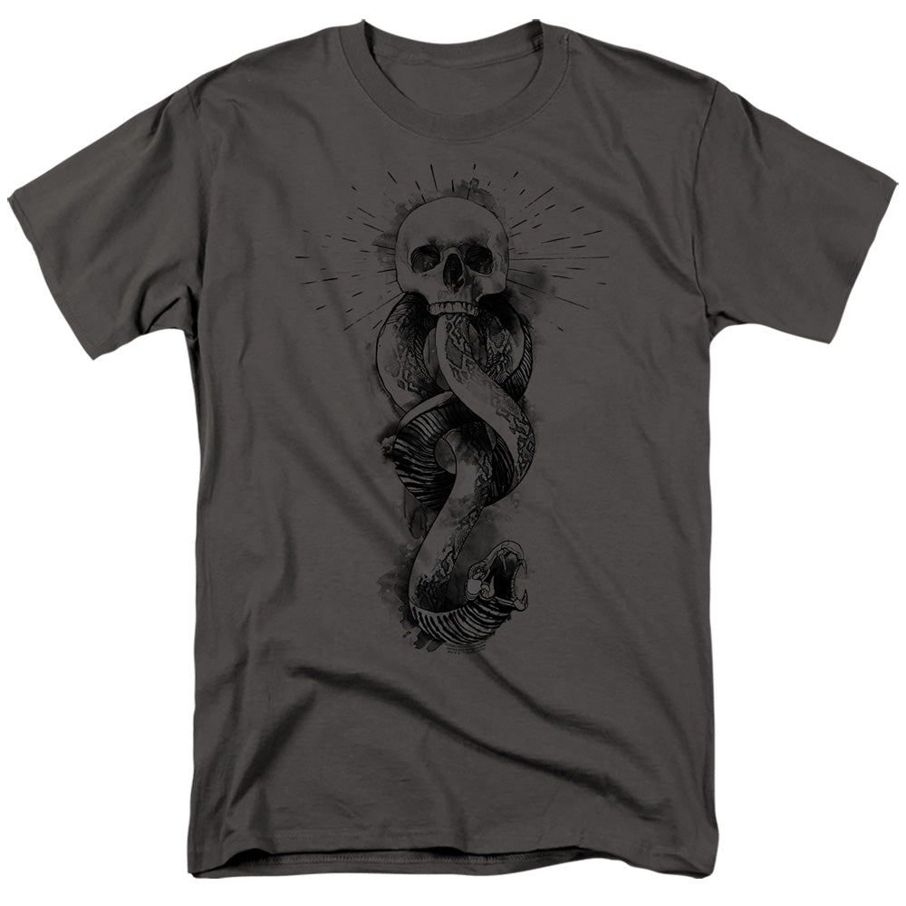 HARRY POTTER/DARK MARK INK - S/S ADULT 18/1 - CHARCOAL