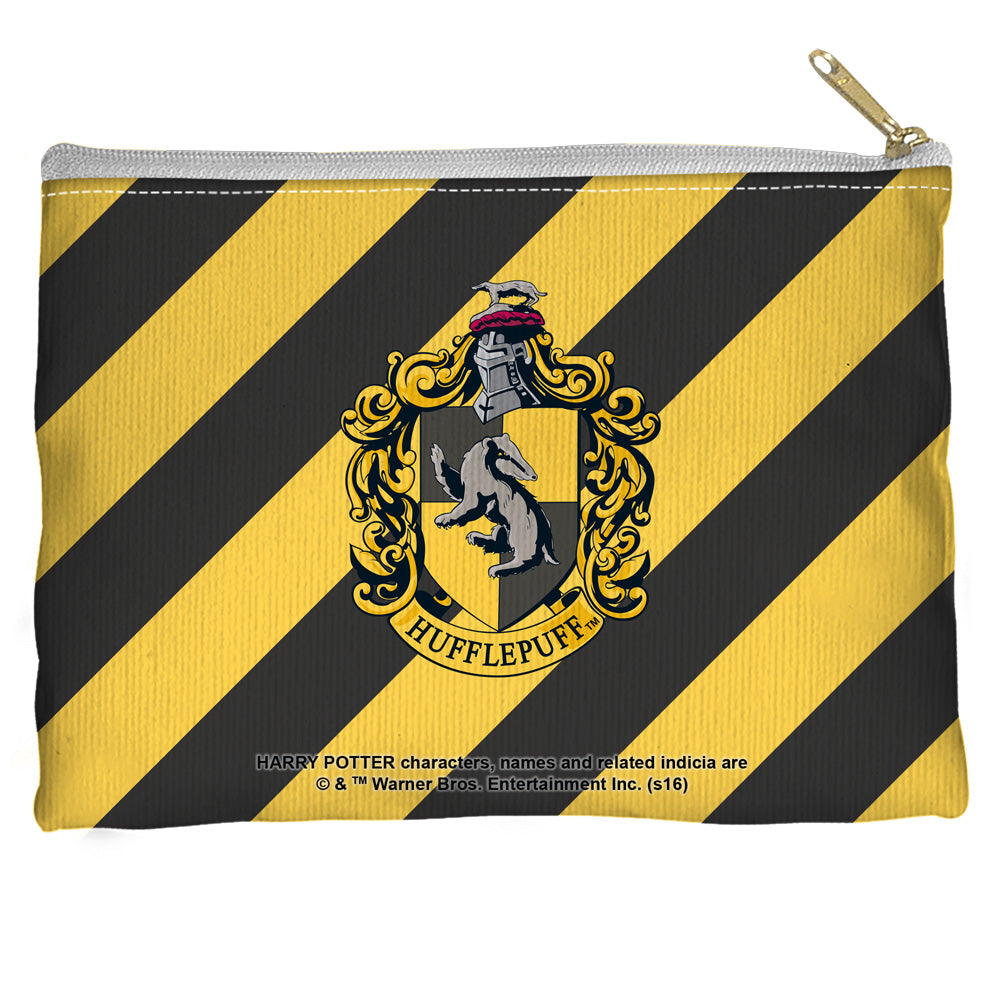 HARRY POTTER/HUFFLEPUFF CREST - STRAIGHT BOTTOM ACCESSORY POUCH