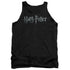 HARRY POTTER/LOGO - ADULT TANK - BLACK