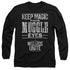 HARRY POTTER WIZARDS UNITE/HIDDEN MAGIC - L/S ADULT 18/1 - BLACK
