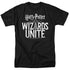 HARRY POTTER WIZARDS UNITE/WIZARDS UNITE LOGO - S/S ADULT 18/1 - BLACK