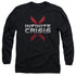 INFINITE CRISIS/LOGO -  L/S ADULT 18/1  - BLACK