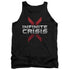 INFINITE CRISIS/LOGO - ADULT TANK - BLACK