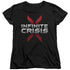 INFINITE CRISIS/LOGO - S/S WOMENS TEE - BLACK