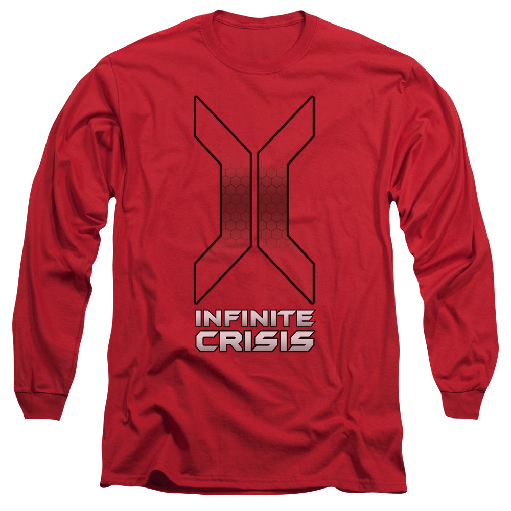 INFINITE CRISIS/TITLE -  L/S ADULT 18/1  - RED