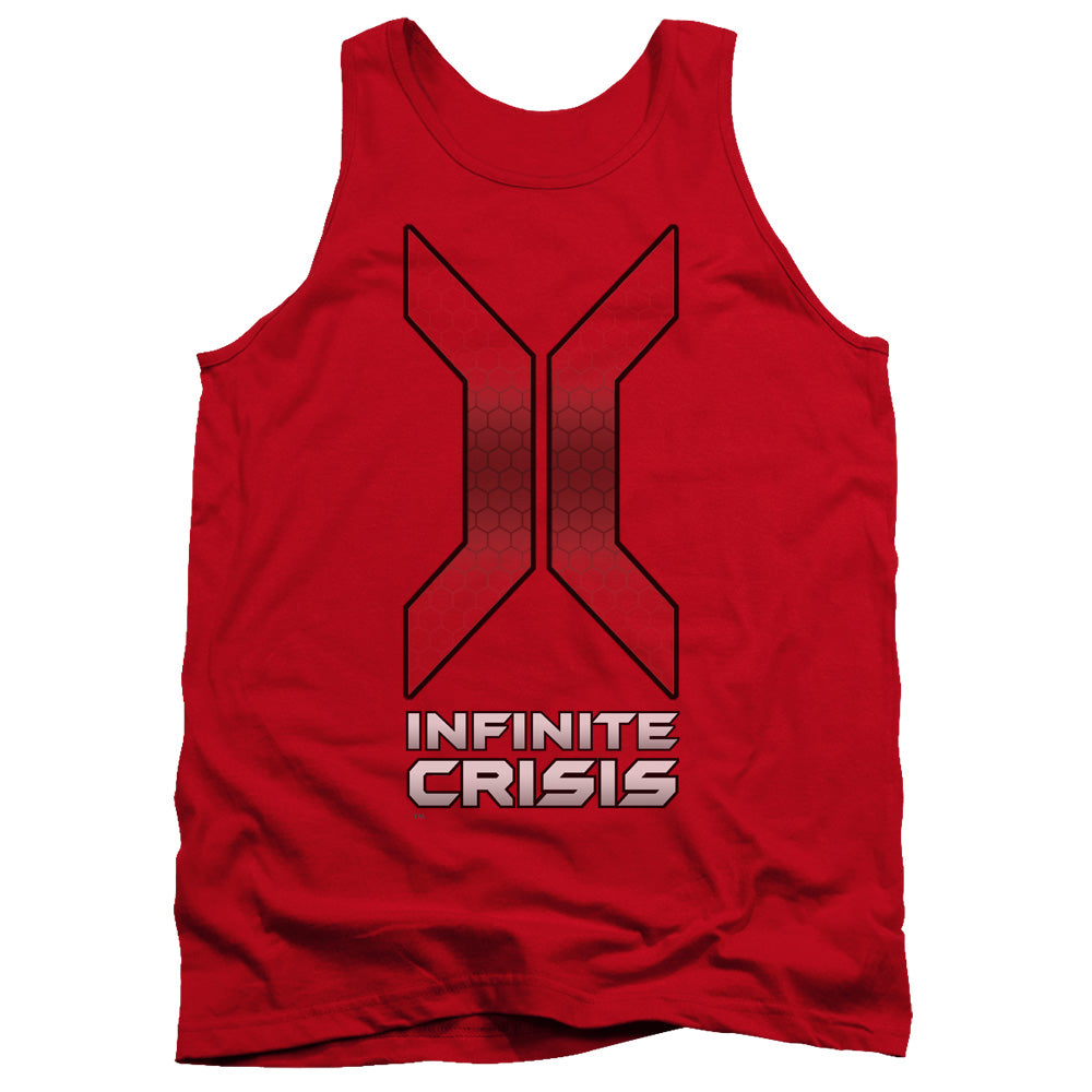 INFINITE CRISIS/TITLE - ADULT TANK - RED