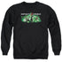 INFINITE CRISIS/IC GREEN - ADULT CREWNECK SWEATSHIRT - BLACK