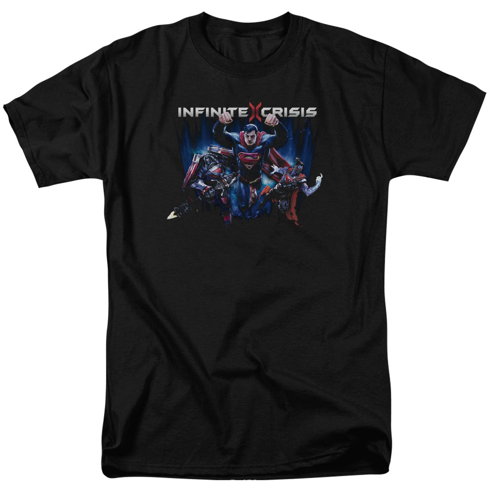 INFINITE CRISIS/IC SUPER - S/S ADULT 18/1 - BLACK