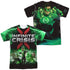 INFINITE CRISIS/IC GREEN LANTERN (FRONT/BACK PRINT) - S/S ADULT POLY CREW - MULTI