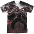INFINITE CRISIS/IC BATMAN (FRONT/BACK PRINT) - S/S ADULT POLY CREW - MULTI