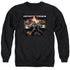 INFINITE CRISIS/BATMEN - ADULT CREWNECK SWEATSHIRT - BLACK