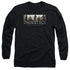 INJUSTICE GODS AMONG US/LOGO - L/S ADULT 18/1 - BLACK