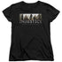INJUSTICE GODS AMONG US/LOGO - S/S WOMENS TEE - BLACK